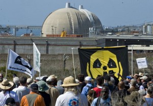 Protests outside San Onofre