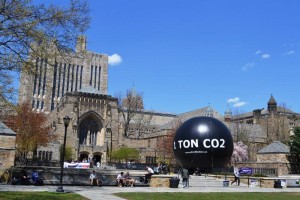 THE TON is at Sterling Memorial Library, can't miss it!